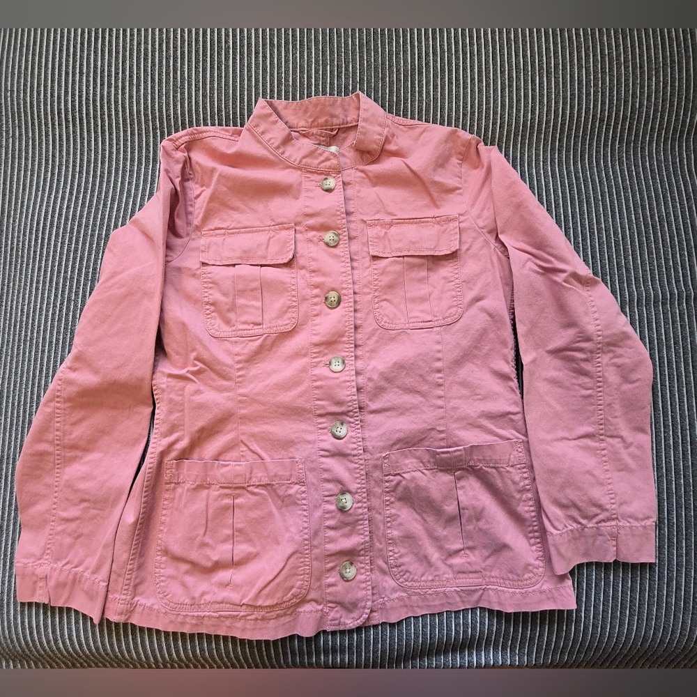 LOFT pink jacket size L